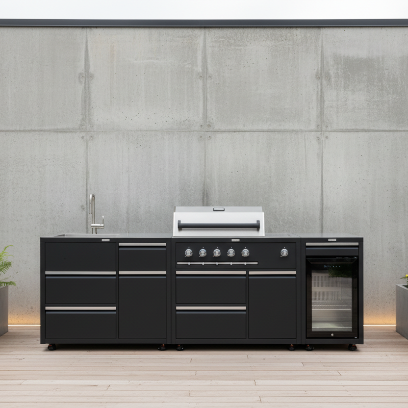 CAYENE buitenkeukenpakket incl. 3 modules