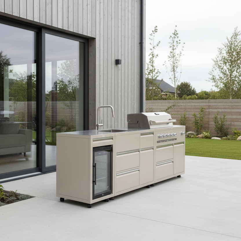 CAYENE buitenkeukenpakket incl. 3 modules