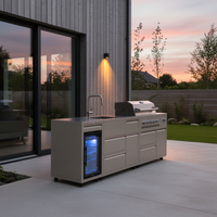 CAYENE buitenkeukenpakket incl. 3 modules