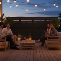 RAMA inkijkbescherming 4 secties hoog, zwart, L320 x D30 x H153 cm