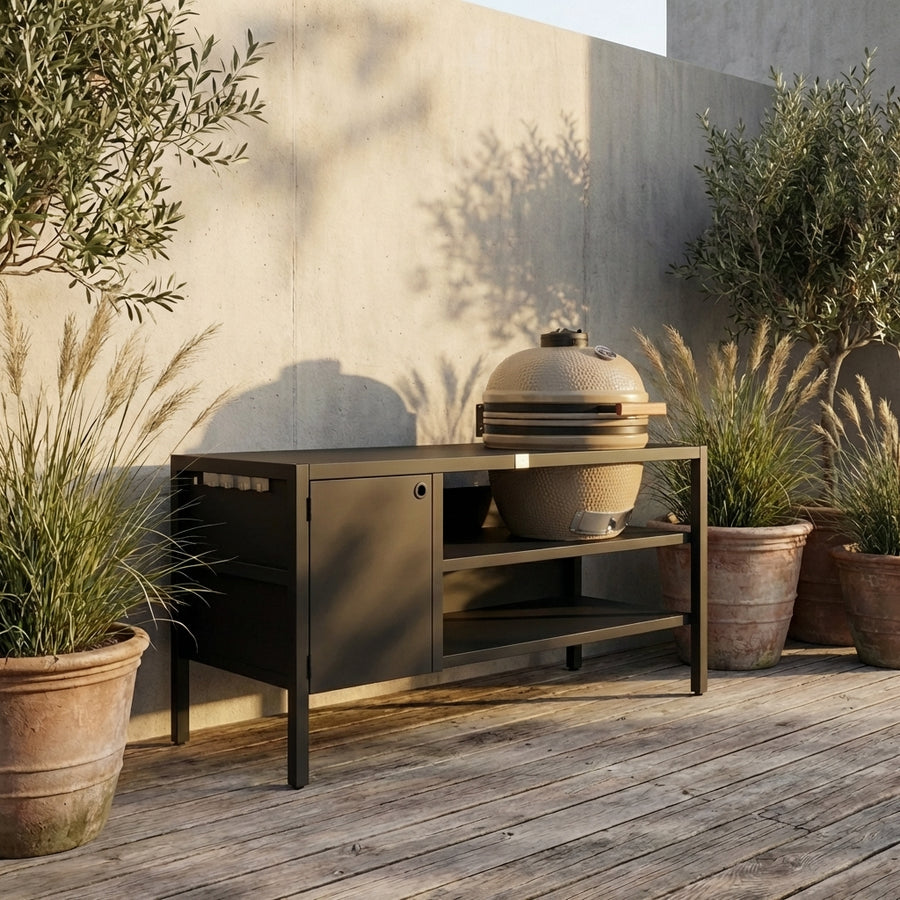 UMAMI Module 3, zwart + beige kamado NORDIC FLAME 