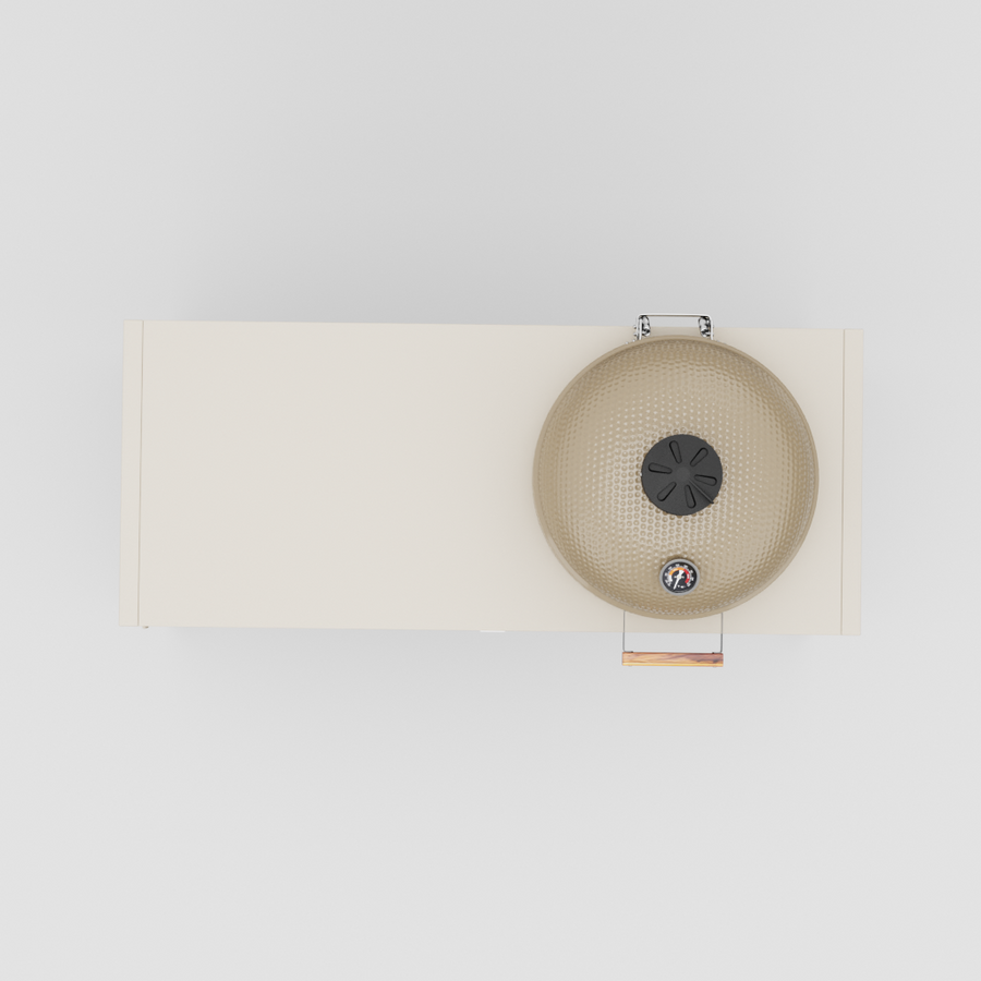 UMAMI Module 3, beige + beige kamado NORDIC FLAME 