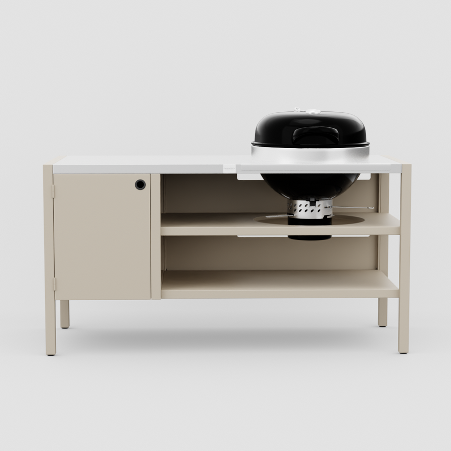 Umami module 3 incl. kogelgrill, beige / roestvrij