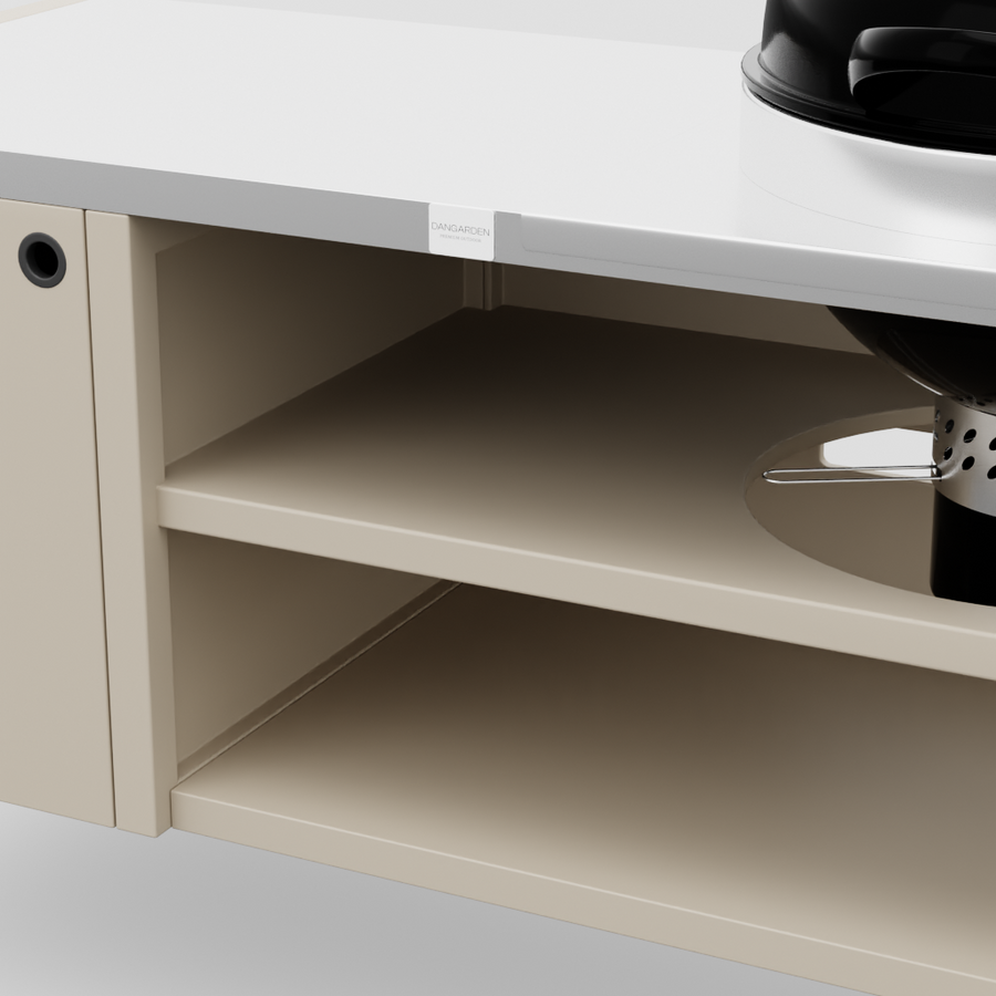 Umami module 3 incl. kogelgrill, beige / roestvrij