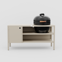 UMAMI Module 3, beige + zwarte kamado NORDIC FLAME 