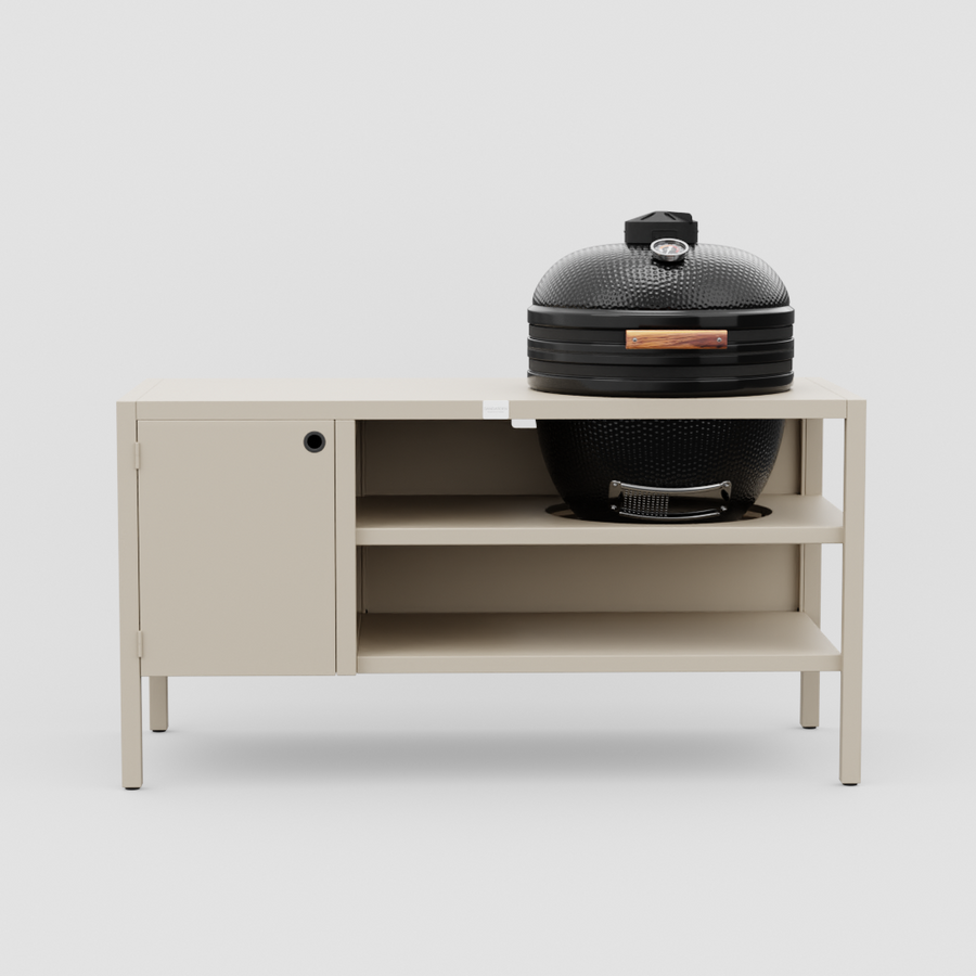 UMAMI Module 3, beige + zwarte kamado NORDIC FLAME 