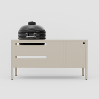 UMAMI Module 3, beige + zwarte kamado NORDIC FLAME 