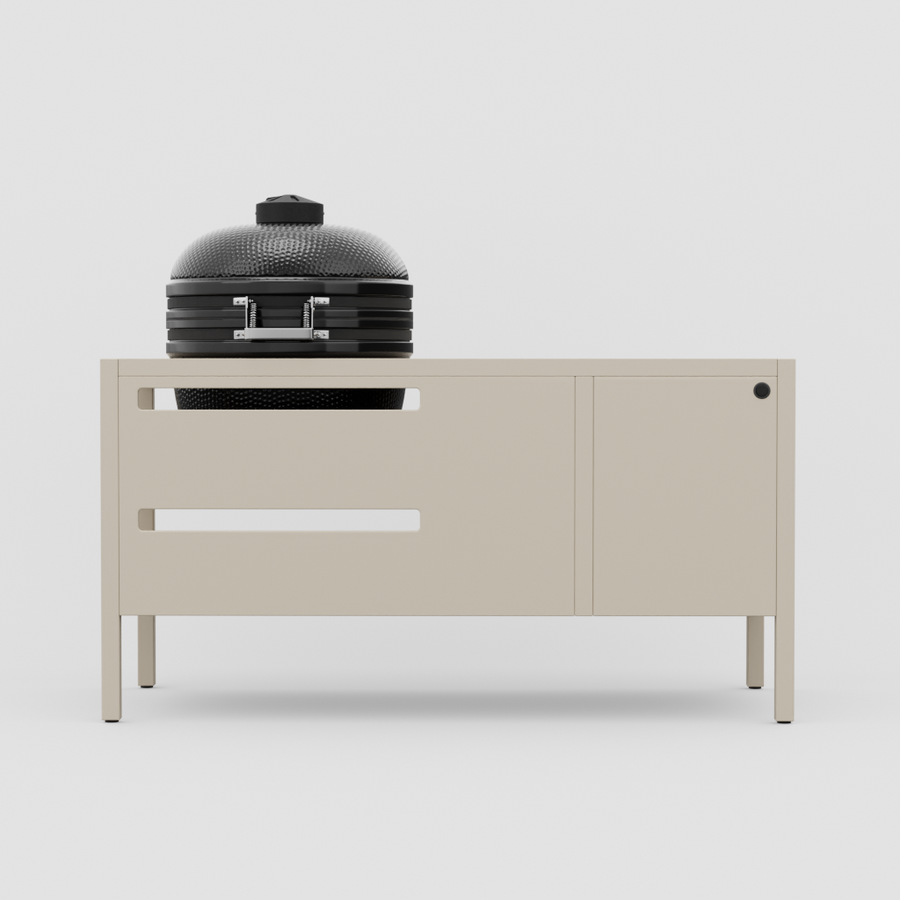 UMAMI Module 3, beige + zwarte kamado NORDIC FLAME 