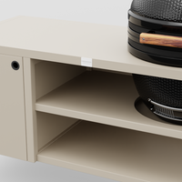 UMAMI Module 3, beige + zwarte kamado NORDIC FLAME 
