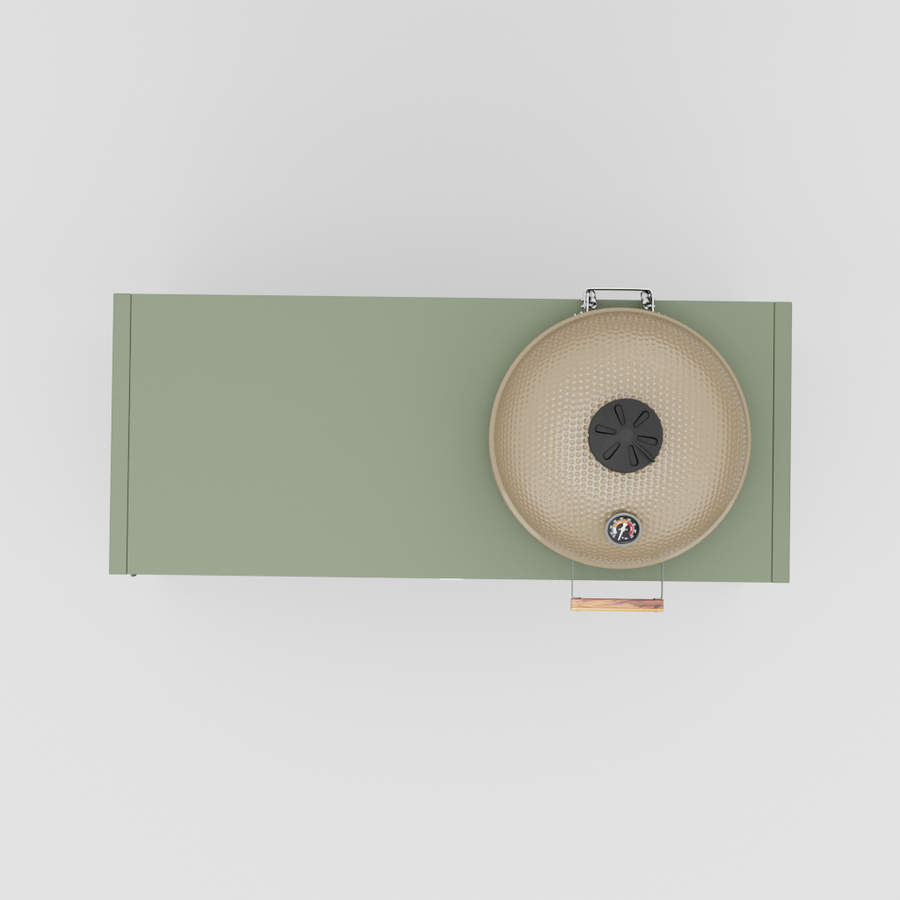 UMAMI Modul 3, grön + beige kamado NORDIC FLAME