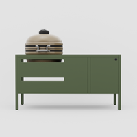 UMAMI Modul 3, grön + beige kamado NORDIC FLAME