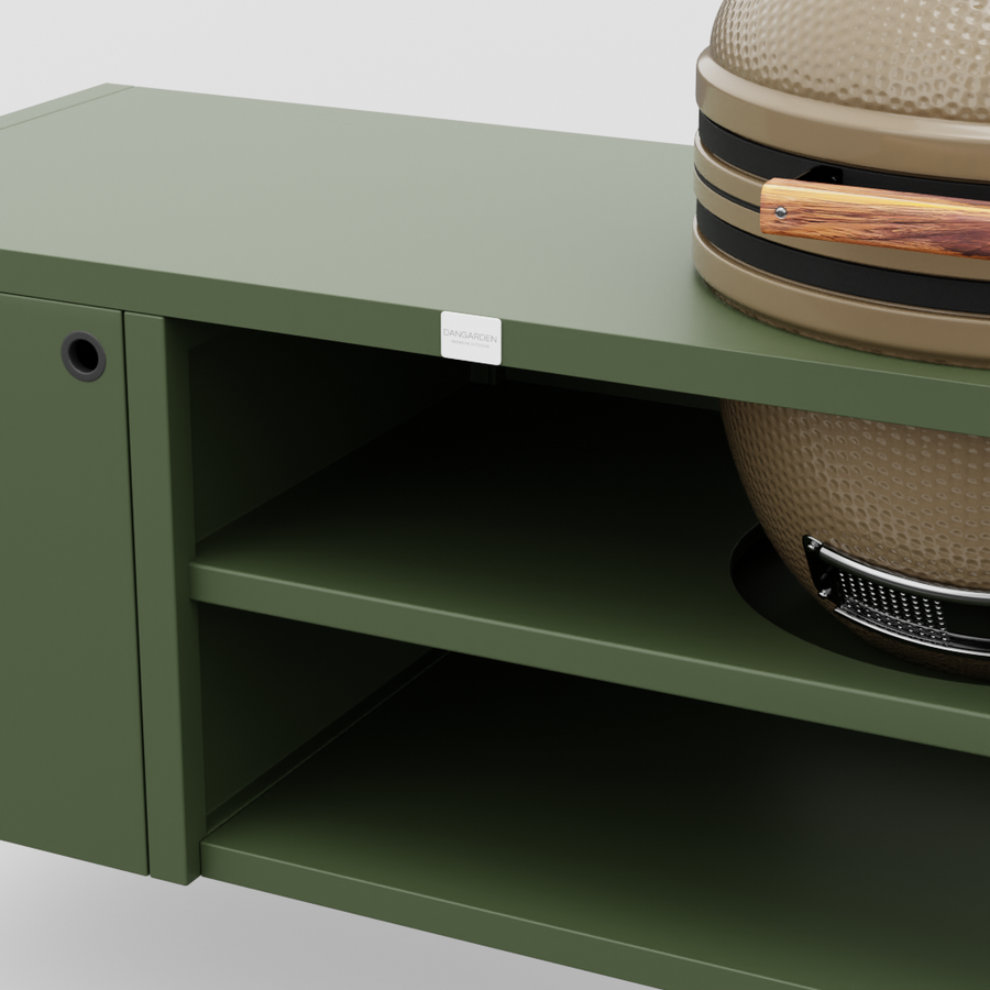 UMAMI Modul 3, grön + beige kamado NORDIC FLAME