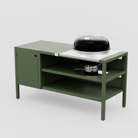 Umami module 3 incl. kogelgrill, groen