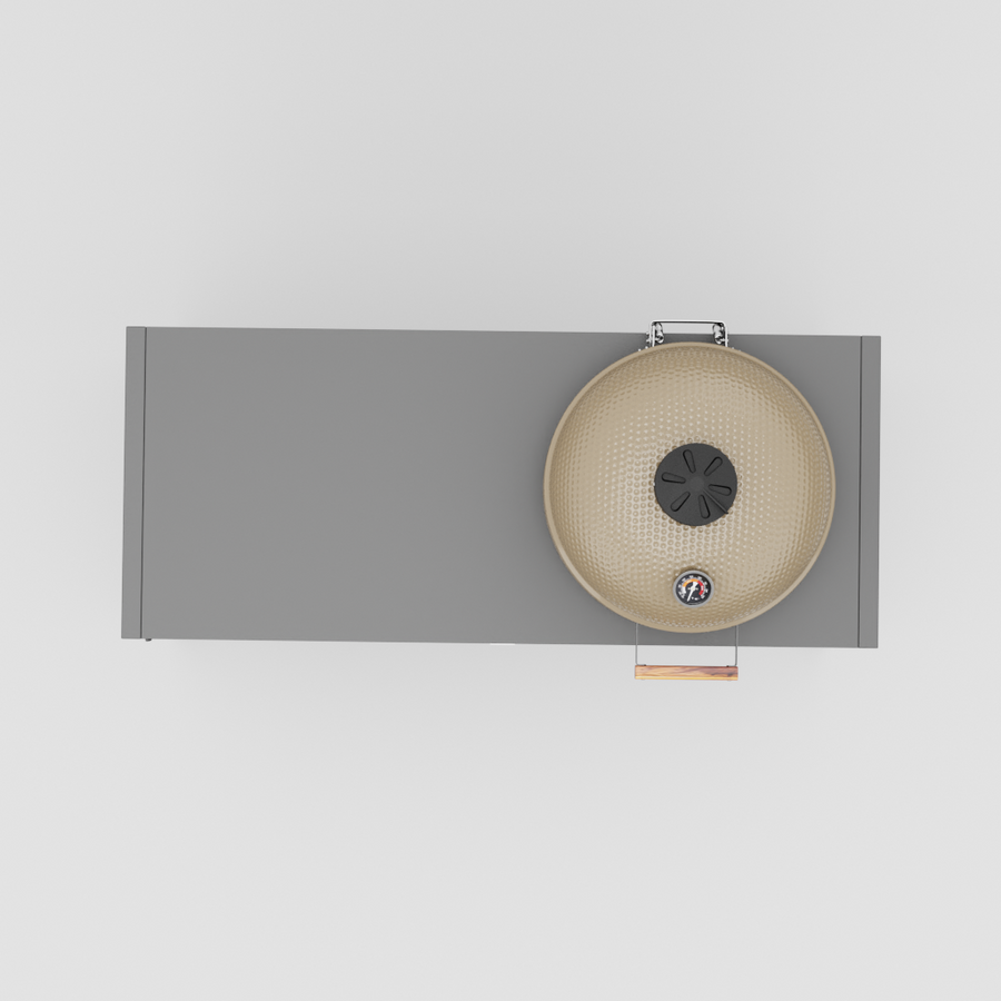 UMAMI Module 3, zwart + beige kamado NORDIC FLAME 