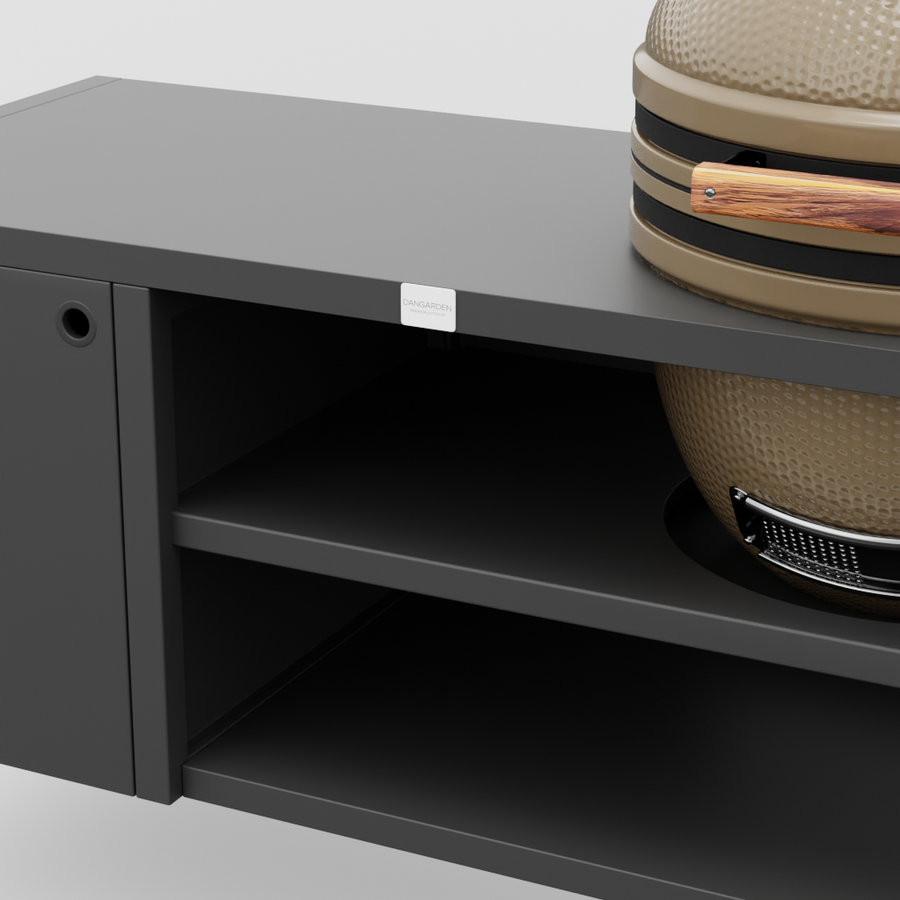 UMAMI Module 3, zwart + beige kamado NORDIC FLAME 