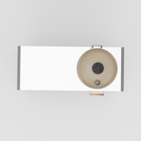 UMAMI Module 3, zwart / roestvrij staal + beige kamado NORDIC FLAME 