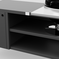 UMAMI module 3, zwart + zwarte kogelgrill NORDIC FLAME 