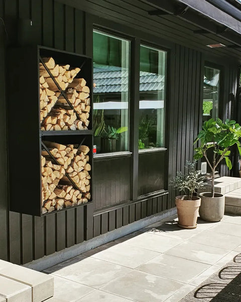 Houtopslag – Praktische opslag voor hout en brandhout