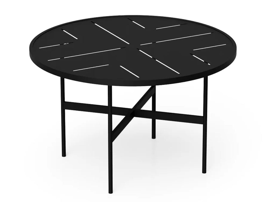 Koriander eettafel rond