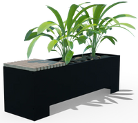 BOTANI houten zit voor pot